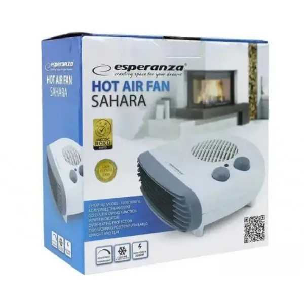 Тепловентилятор Esperanza Sahara EHH003 2000 Вт Киев - изображение 7