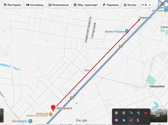 долгосрочная аренда помещения свободного назначения, здания Киево-Святошинский, Гатное, 3300 $/мес. 