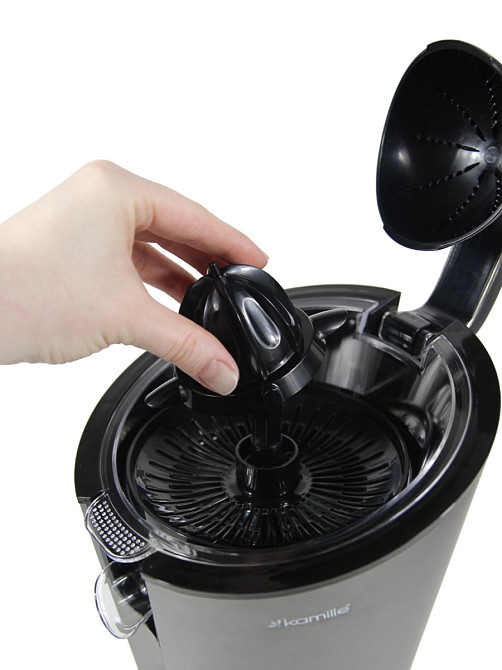 Соковыжималка для цитрусовых Kamille KM-6739 300 Вт серая Киев - изображение 5