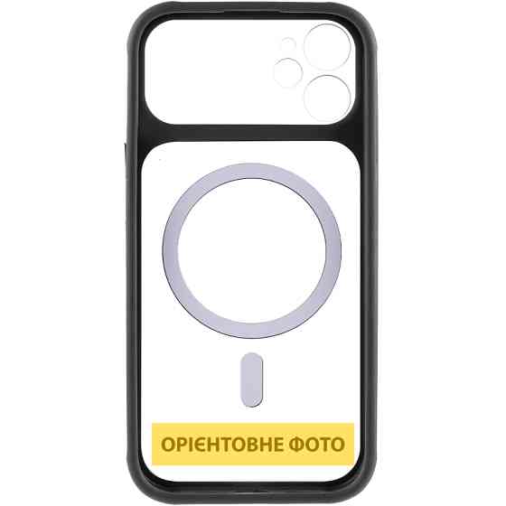 Чехол TPU+PC GETMAN Moon Clear with MagSafe для Apple iPhone 12 (6.1") Херсон