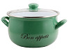 Каструля Interos Bon appetit Малахіт 2234-G-51-22 22 см 5.1 л Київ