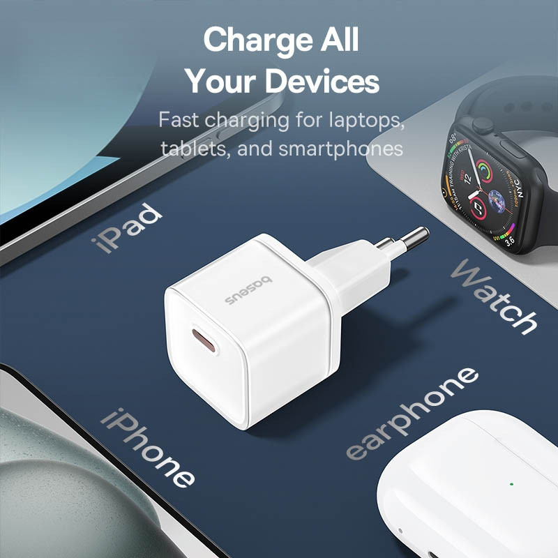 СЗУ Baseus GaN5S OS 20W (1USB-C) (P10162503) Херсон - зображення 4