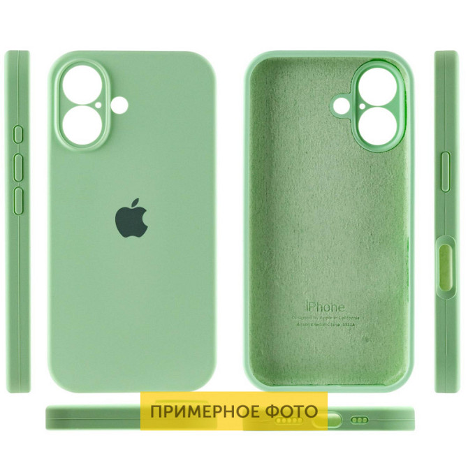 Чехол Silicone Case Full Camera Protective (AA) для Apple iPhone 16 (6.1") Херсон - изображение 3