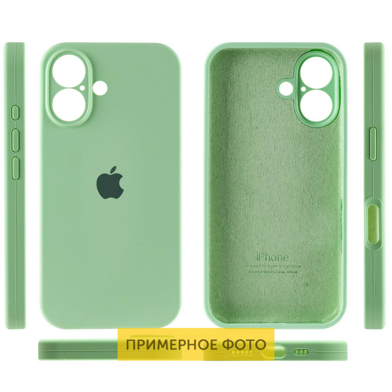 Чехол Silicone Case Full Camera Protective (AA) для Apple iPhone 16 (6.1") Херсон - зображення 3