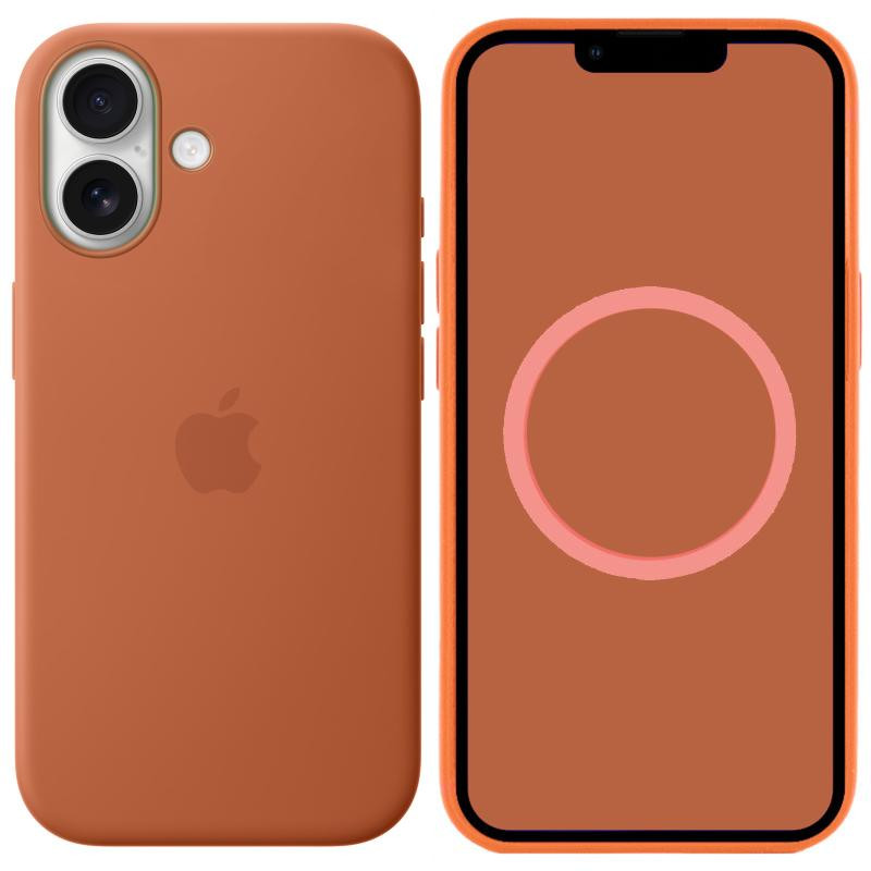 Чехол Silicone case (AAA) with Magsafe and Animation для Apple iPhone 17 (6.3") Херсон - зображення 1