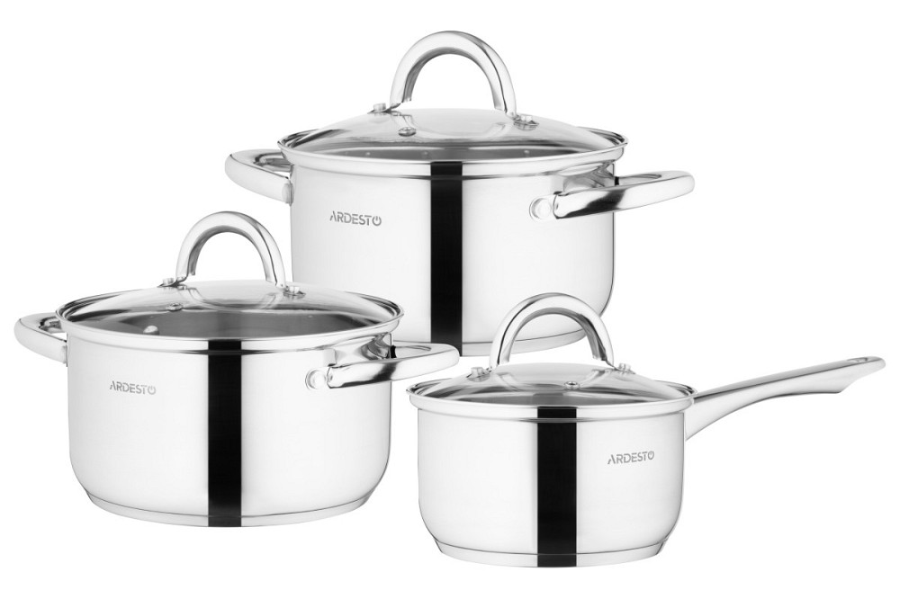 Набір посуду Ardesto Gemini Gourmet Andria AR-1906-GPS 6 предметів Київ - зображення 1