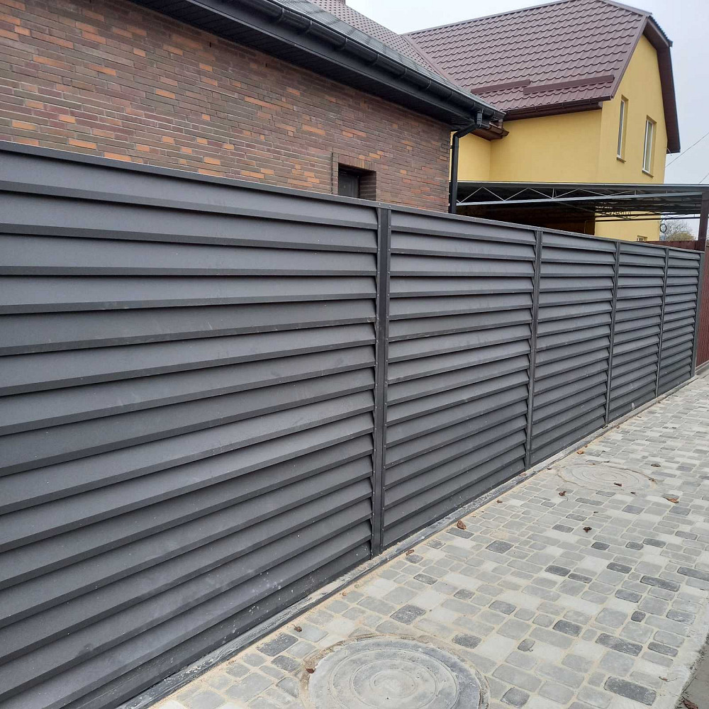 Жалюзний паркан від заводу ПрофАльянс, виготовить жалюзний паркан Чернигов - изображение 4