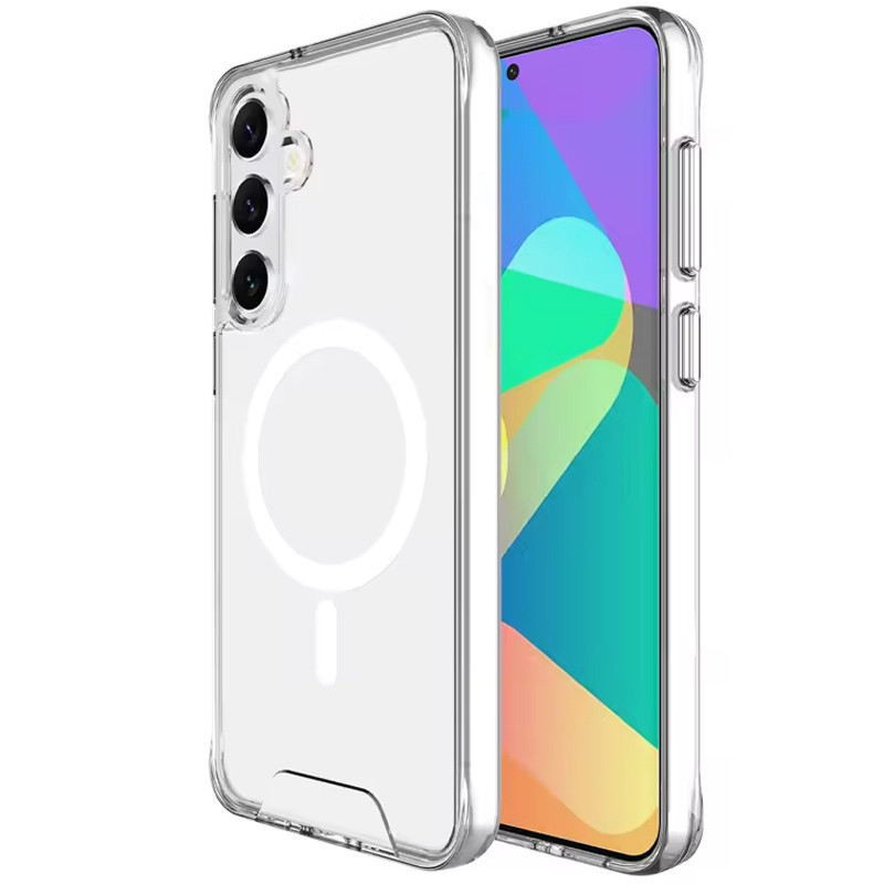 Чехол TPU Space Case with MagSafe для Samsung Galaxy S24 FE Херсон - зображення 1