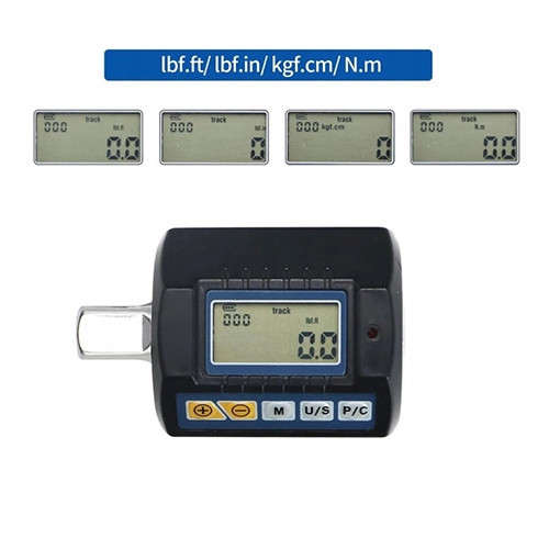 Цифровой динамометрический адаптер двустороннего действия 1/2" (переходники на 3/8" и 1/4") ANC-135 Харків - зображення 7