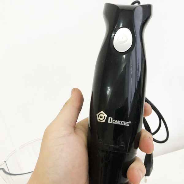 Блендер DOMOTEC 400 Вт зі склянкою, гарний занурювальний блендер для дому, електричний бленд Одесса - изображение 3