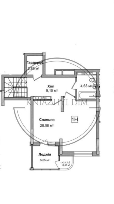 2-х уровневая видовая квартира в ЖК Министерский, минский массив. КОД: 21131520. Київ - зображення 5