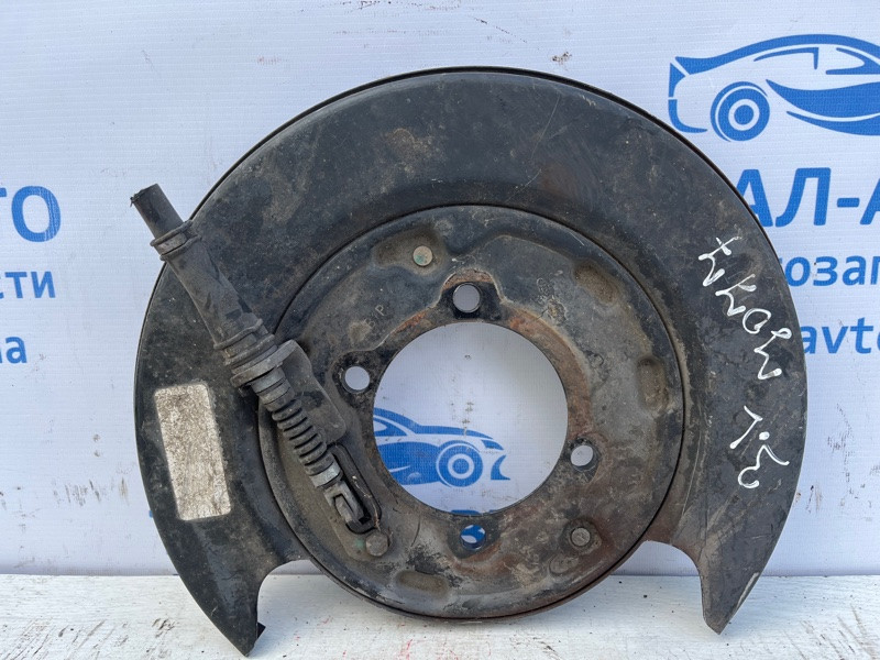 Кожух тормозного диска Hyundai Santa fe DM 2.4 БЕНЗИН G4KJ 2012 задн. лев. (б/у) Киев - изображение 2