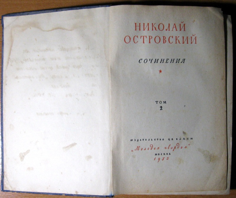 Сочинения. Николай Островский Богодухов - изображение 1