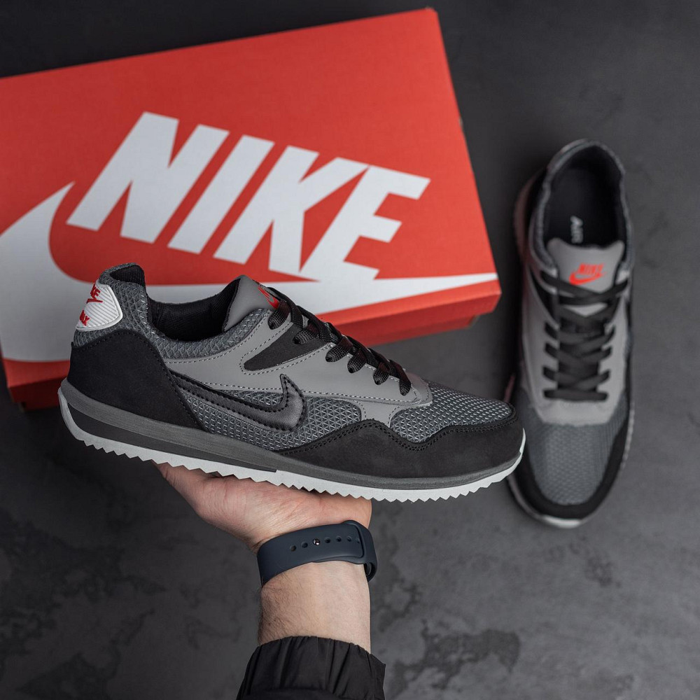 Чоловічі літні кросівки сітка NS black Киев - изображение 8