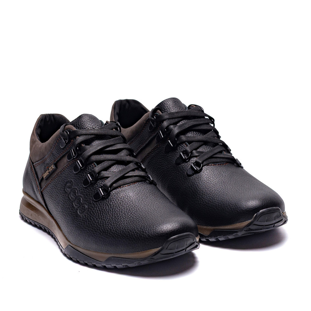 Мужские кожаные кроссовки Е-series Brown Киев - изображение 3