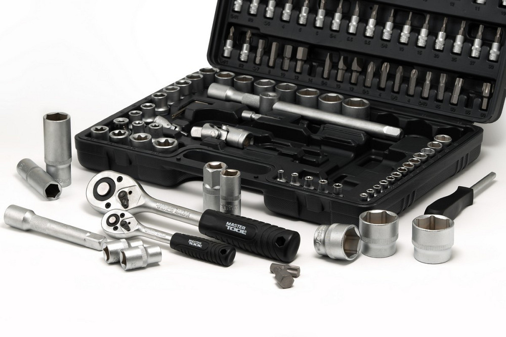 Набор инструментов MASTERTOOL ¼"&½" 108 шт 4-14 мм 10-32 мм кейс 78-7108 Харьков - изображение 2