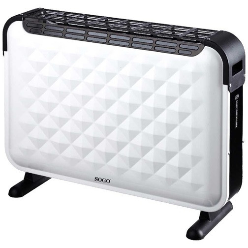 Конвектор SOGO SS-18425 2000 Вт белый Київ - зображення 1