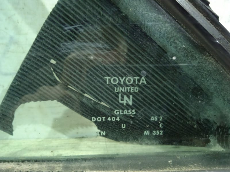 Стекло двери задней левой (форточка) Toyota Camry XV40 2006 (б/у) Київ - зображення 2