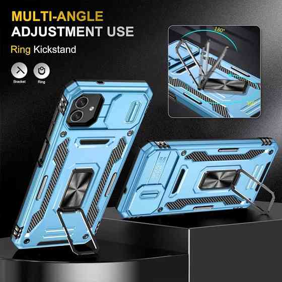 Ударопрочный чехол Camshield Army Ring для Samsung Galaxy A07 Херсон
