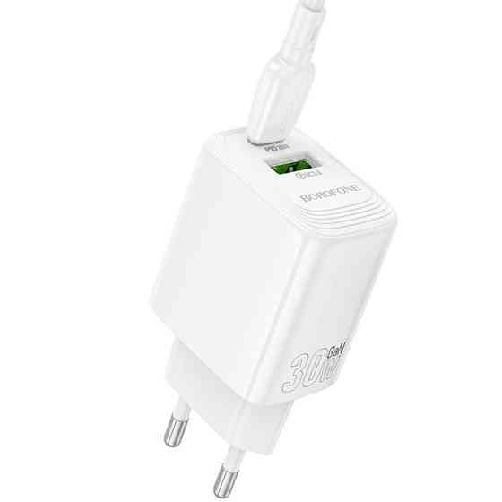 СЗУ Borofone BN29 Fuente PD30W+QC3.0 (1USB-A/1C) Херсон