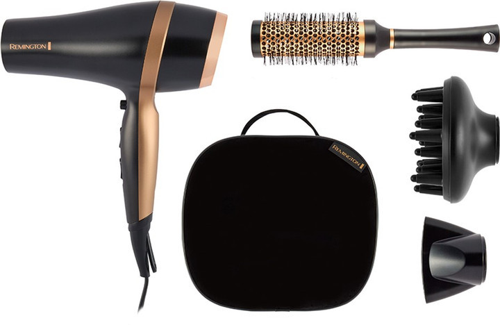 Фен Remington Salon Smooth D6960GP 2100 Вт черный Киев - изображение 1