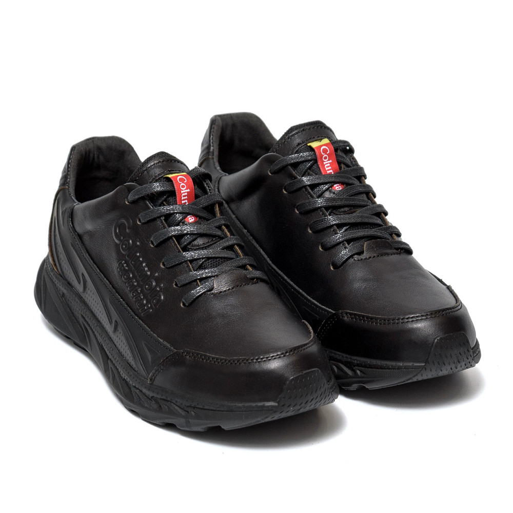 Мужские кожаные кроссовки Columbia Black Киев - изображение 3