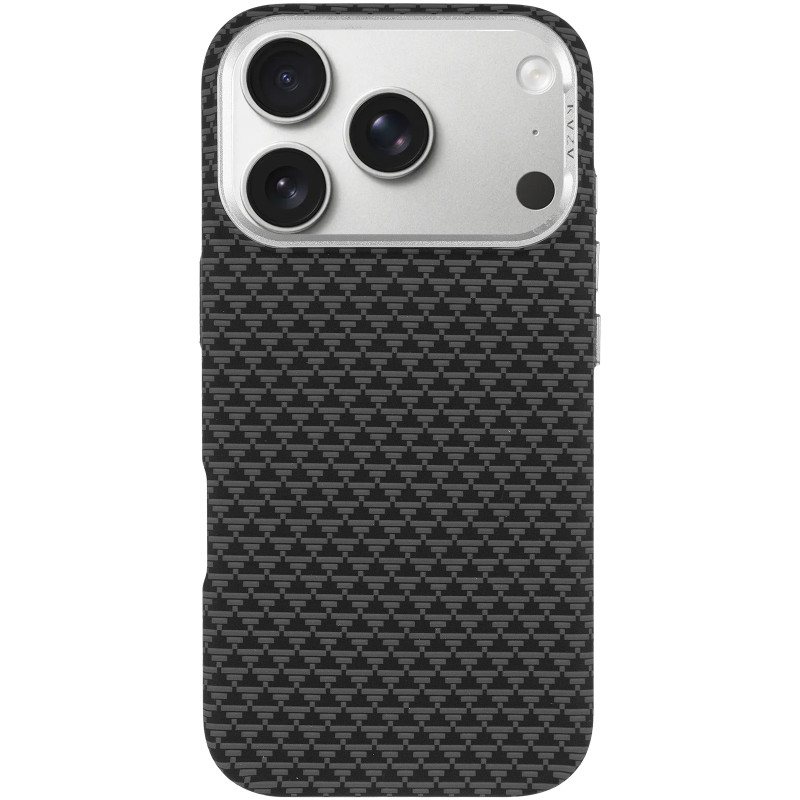 Чехол TPU+PC KVZV Triangular Pattern with Magnetic Fit для Apple iPhone 17 Pro / 18 Pro (6.3") Херсон - изображение 3