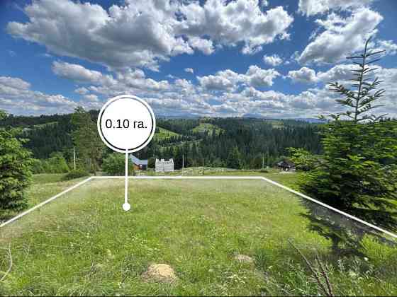 Земельна ділянка в Яблуниці (Буковель) 0.10 га Яремче