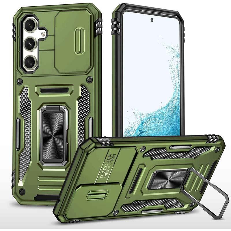 Ударопрочный чехол Camshield Army Ring для Samsung Galaxy S26 Херсон - зображення 1