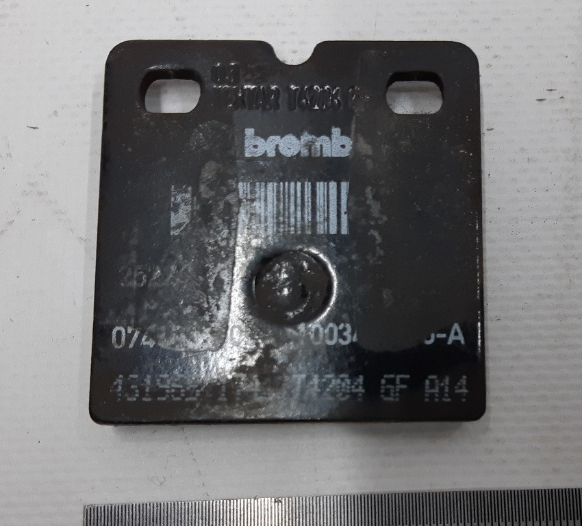 Колодка стояночного тормоза Brembo Tesla model S, model S REST, model X 1003460-00-D Київ - зображення 2