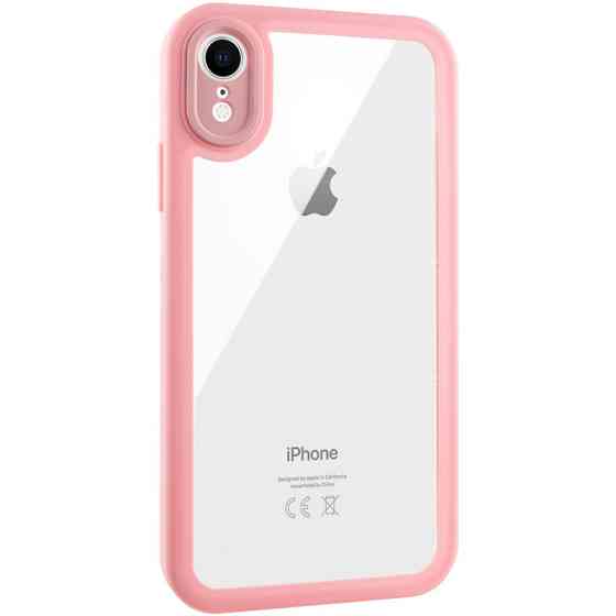 TPU чехол Transparent + Colour 1,5mm для Apple iPhone XR (6.1") Херсон