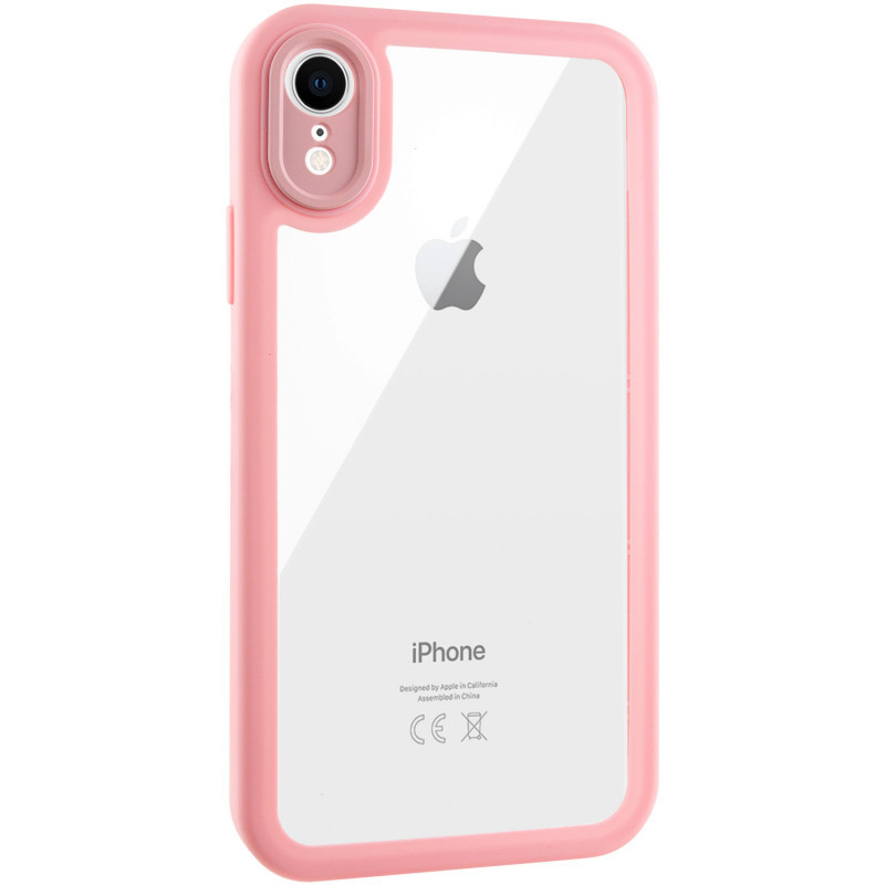 TPU чехол Transparent + Colour 1,5mm для Apple iPhone XR (6.1") Херсон - зображення 1