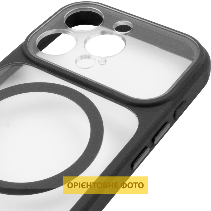 Чехол TPU+PC GETMAN Moon Clear with MagSafe для Apple iPhone 15 Pro Max (6.7") Херсон - зображення 7