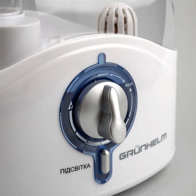 Увлажнитель воздуха Grunhelm GHF-45M 30 Вт белый Київ - зображення 4