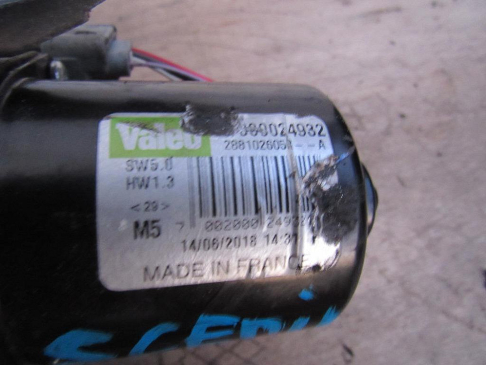 Моторчик стеклоочистителя правый Renault Scenic III 2009-2016 (W000024932) Ковель - изображение 1