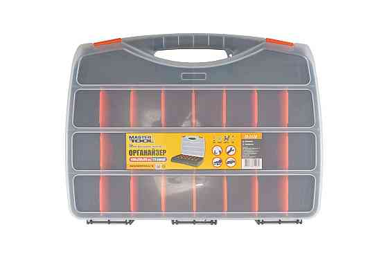 Органайзер MASTERTOOL с ручкой 19" 480х380х80 мм 24 секции 79-3128 Харьков