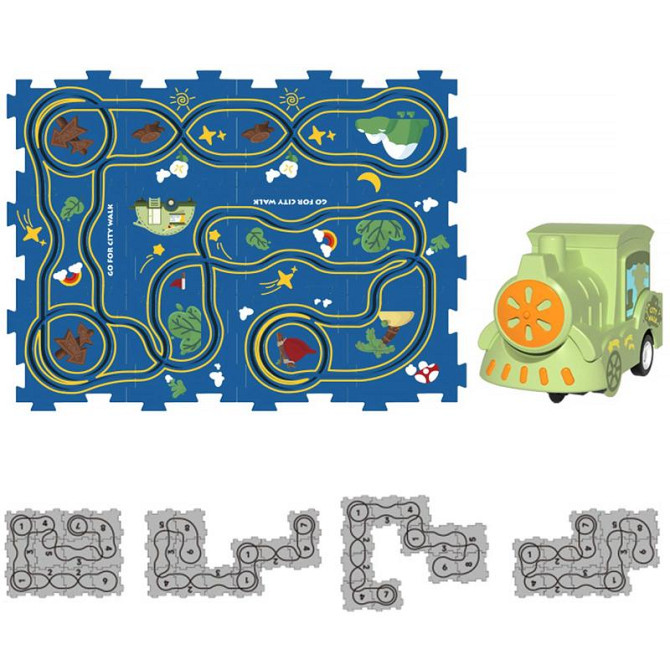 Развивающая игрушка-пазл SHT XDL588-19 Citi Walk (13pcs) Херсон - зображення 2