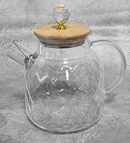 Чайник заварювальний SNT 767-9 1500 мл прозорий Киев - изображение 1