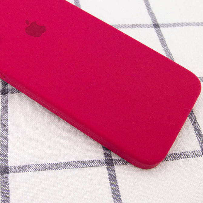 Чехол Silicone Case Square Full Camera Protective (AA) для Apple iPhone 7 / 8 / SE (2020) (4.7") Херсон - зображення 2
