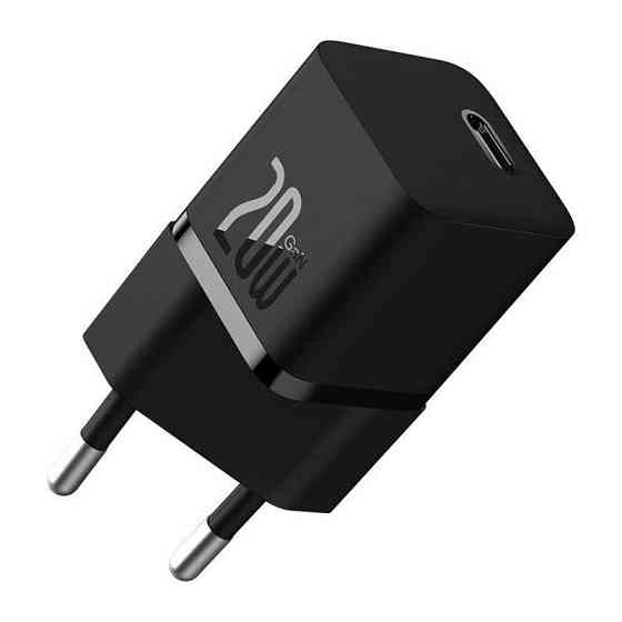 Уценка СЗУ Baseus GaN5 Fast Charger (mini) PD20W (1USB-C) + кабель Type-C to Type-C (P10110900113) Херсон