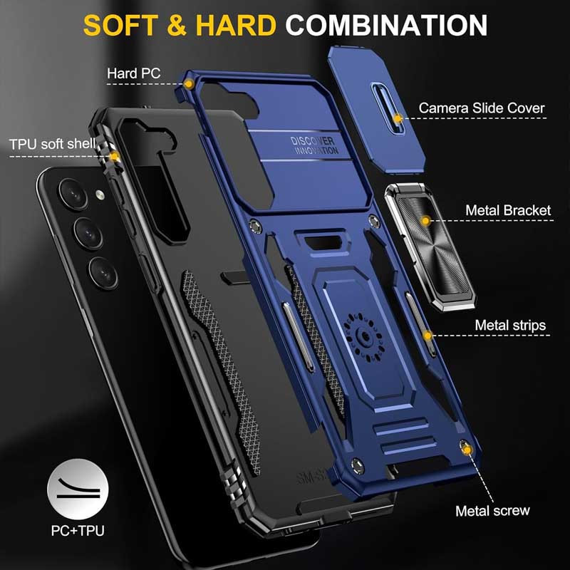 Ударопрочный чехол Camshield Army Ring для Samsung Galaxy S21 Херсон - зображення 8