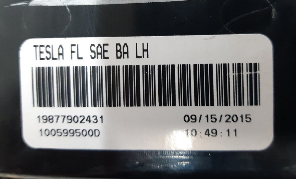 Фара противотуманная левая (пустая) Tesla model S 1005995-00-E Киев - изображение 4