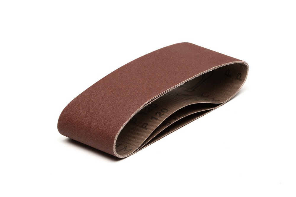 Лента шлифовальная MASTERTOOL зерно 120 76 × 457 мм 3 шт 08-3312 Харків - зображення 4