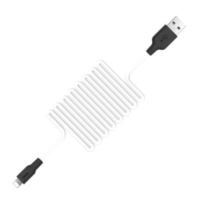 Дата кабель Hoco X21 Plus Silicone Lightning Cable (1m) Херсон - изображение 3