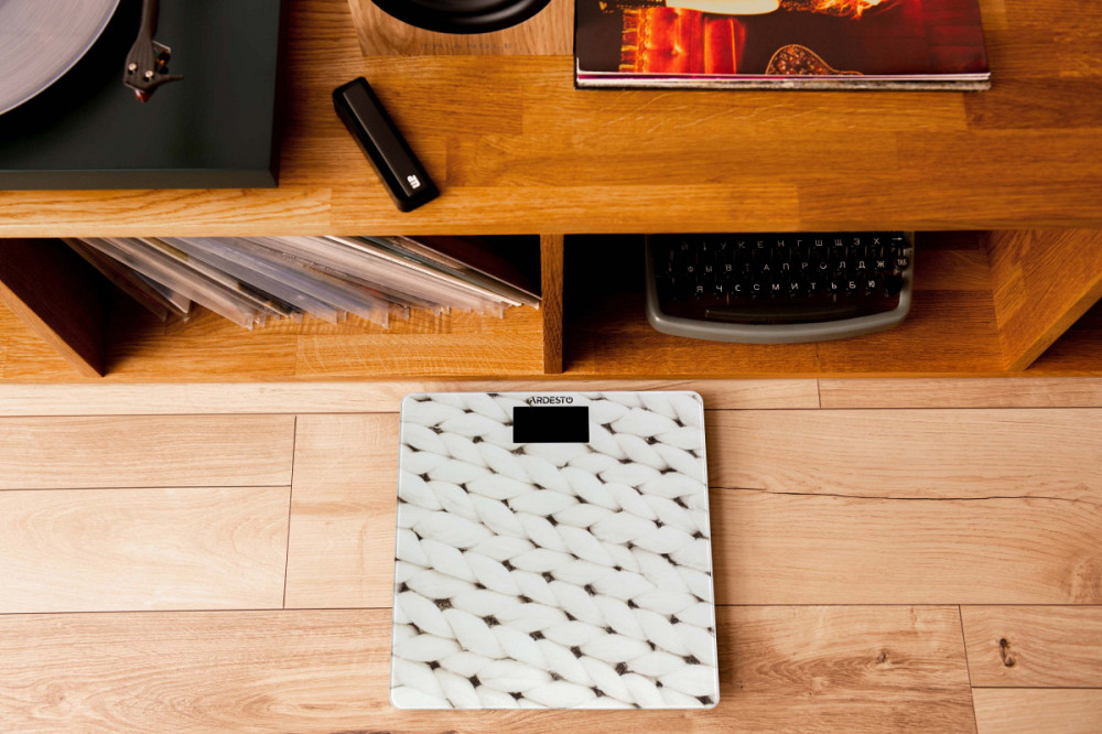 Весы напольные электронные Ardesto Knit SСB-965-KNIT 150 кг Київ - зображення 1