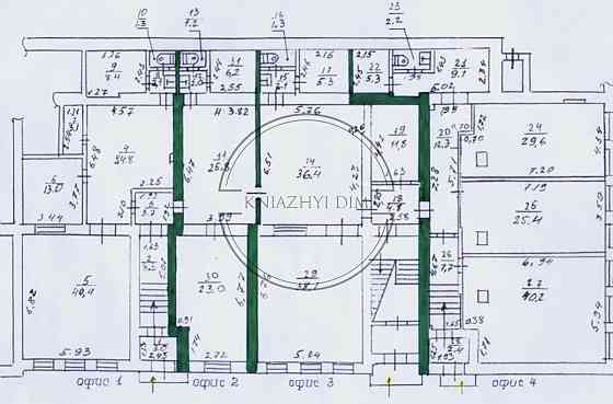 Оренда офісних приміщень з окремим входом по м. Голосіївська Код № 1417646 Киев