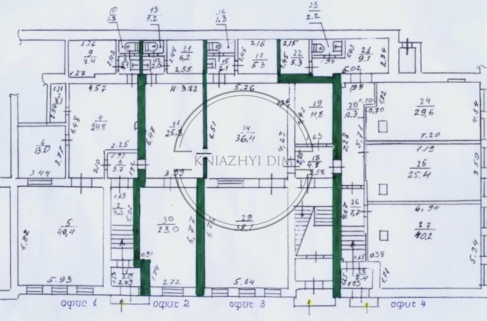 Оренда офісних приміщень з окремим входом по м. Голосіївська Код № 1417646 Киев - изображение 2