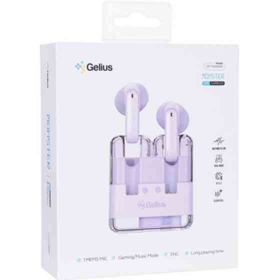 Bluetooth-гарнітура Gelius Monster GP-TWS043 Violet (Код товару:41448) Харків