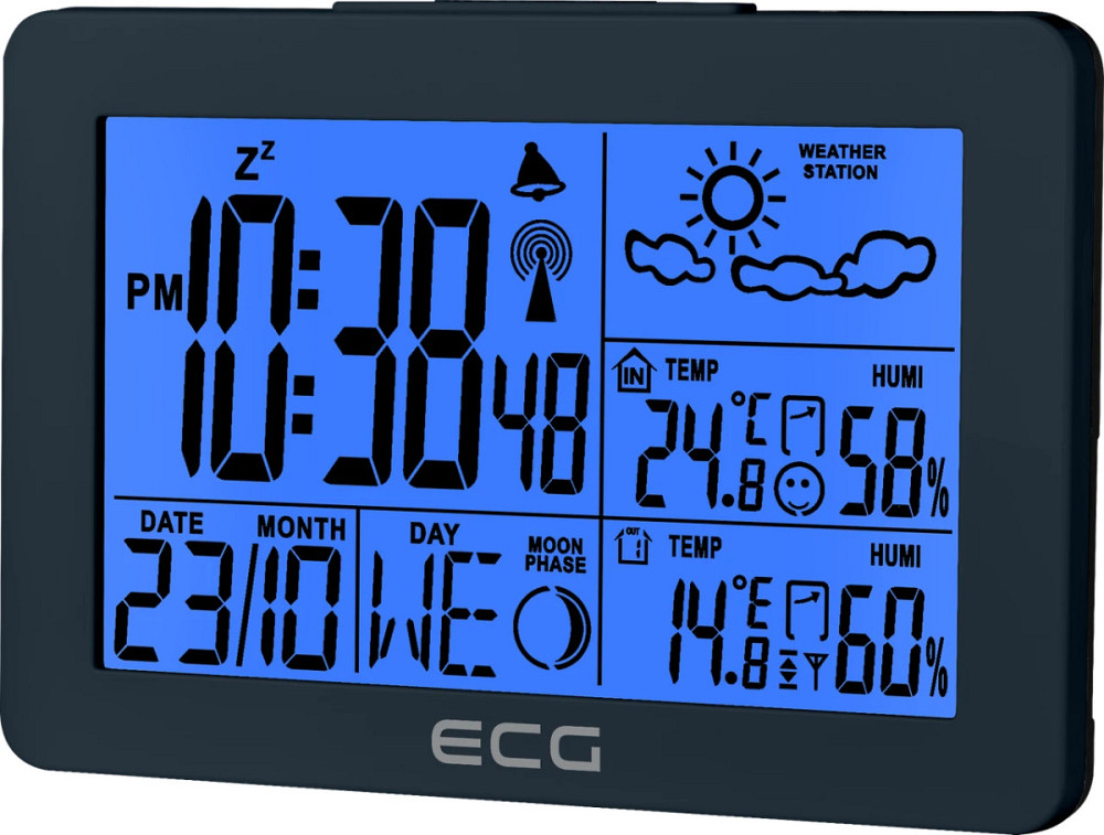 Метеостанція ECG MS-200-Grey Київ - зображення 1