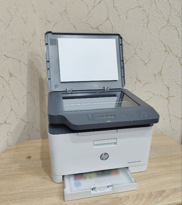 Лазерный цветной сетевой с Wi-Fi МФУ HP Color Laser MFP 178nwg +кабели Роздільна - зображення 2